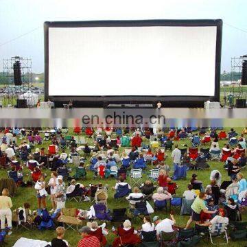 Giant inflatable cinema screen open air screen for event