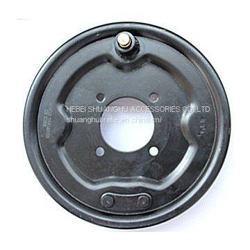 Drum brake,diameter of 220mm,high intensity and plasticity steel