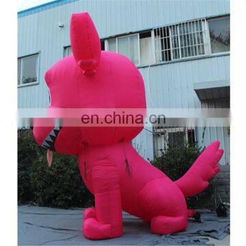 Hot Selling Customized Cartoon Annimals/cute Pink Dog Custom Inflatable photo-2