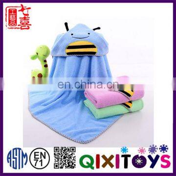 Top quality customized super soft baby hooded towel