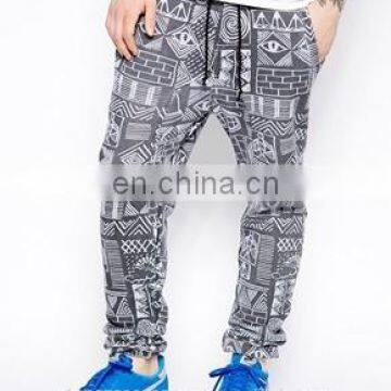 Mens Red Cotton Blend Custom Drawstring Sweatpants - Casual men's sport pant custom sweatpants