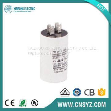 Screw or Cable Terminals Common capacitor types