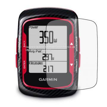 LCD screen electrostatic coasting for Garmin EDGE 500 bicycle/Bike GPS speed LCD screen protector toughened film Glass