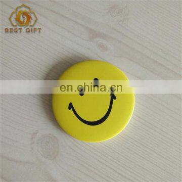 Cute smile custom badge pin