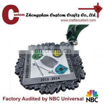 Promotional Gifts Expert Factory Custom Quality Judo Medal Plaque Sports Metal Medal photo-5