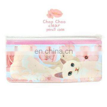 cartoon pvc zipper bag for kids