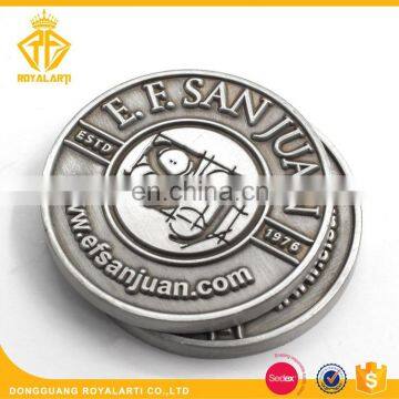 Custom Personal Souvenir Antique Silver Coin