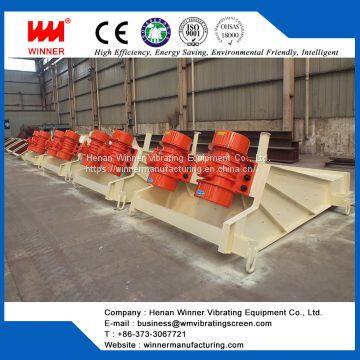 Motor vibrating feeder for crushing production line