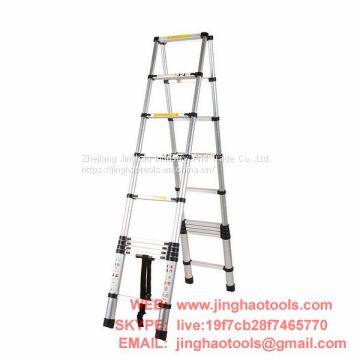 2.9m+2.9m Telescopic Combination Ladder