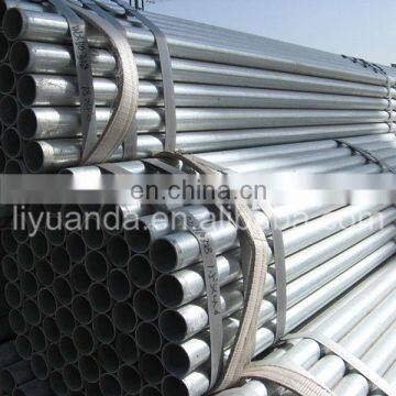 ASTM A53 1.5" hot dipped galvanized steel tube (ISO)
