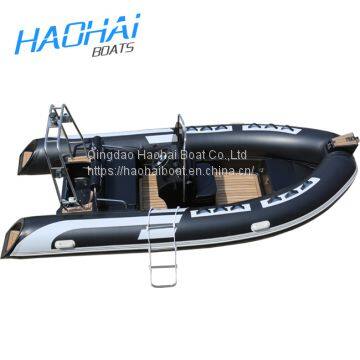 15.7 ft Rigid Hull Inflatable Boat Fiberglass Rib 480 for Sale Inflatable Rib Tender photo-5