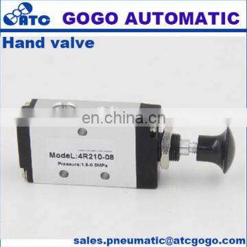 GOGO 5 way 2 position Manual control valve Pneumatic air hand pull push valve 4R310-10 Port 1/8" BSP