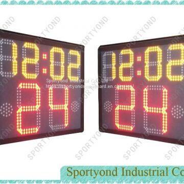 Electronic Basketball 24 Seconds Shot Clock with Period Time