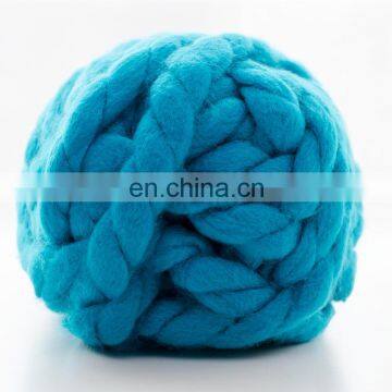 Super Chunky 100% Acrylic Blanket Yarn Roving Yarn photo-5