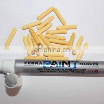 Factory Customized Size High Quality Yellow Felt Acrylic Pen Nibs for Paint Marker Pen photo-7