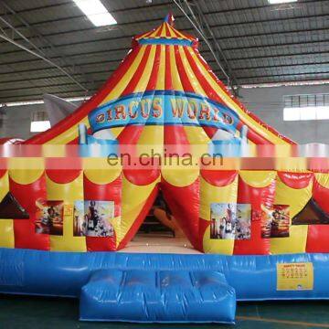 Kids Outdoor portable Blow up 5 in 1 interactive carnival Inflatable sport game for party and events