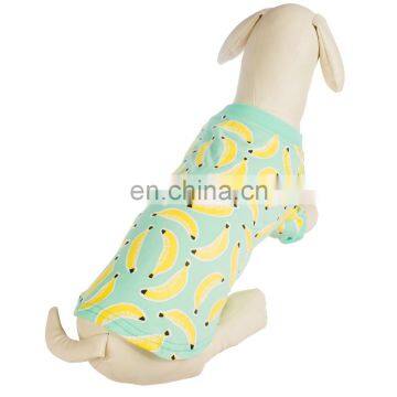 chinese plain cotton active dog show clothing fashion summer pet clothes