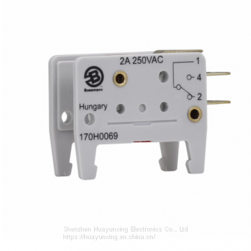 170H0069 Eaton Bussmann series high speed microswitch, 5A, With Indicator, Fuse Accessory