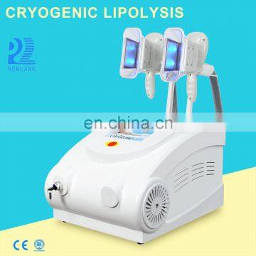 2017 Portable Freeze fat slimming/Freeze fat cryolipolysis machine celulite remover vacuum fat cooling machine for home