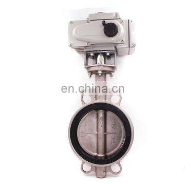 High Quality Linear Actuator Electronic Stainless Steel Wafer Butterfly Valve