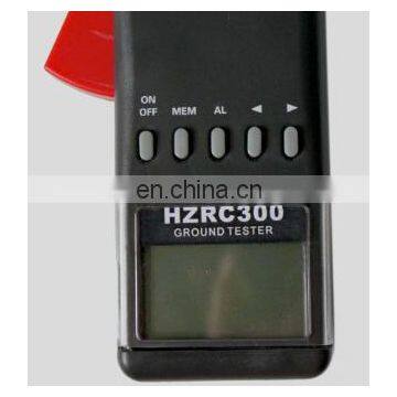 HZRC300 0.01-1200ohm Grounding Digital Resistance Tester High Accuracy High Voltage Clamp Meter photo-3