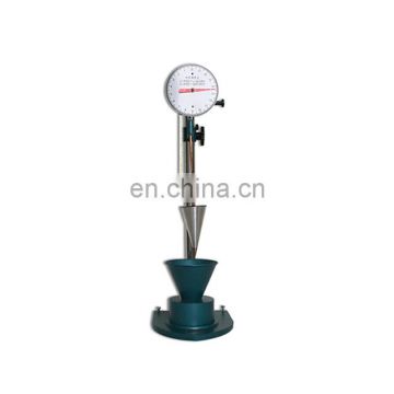 Cement mortar cone penetrometer consistency meter