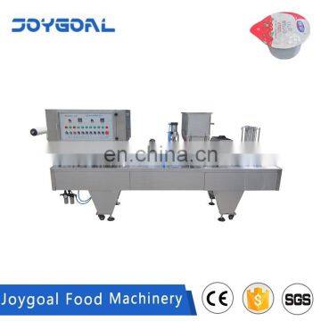 high quality automatic milk/yoghurt cups filling sealing machine