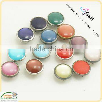 color pearl snap fastener