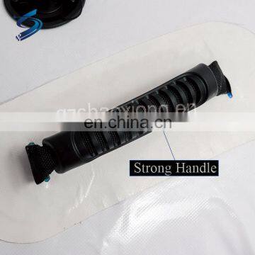 Yoga Home Gymnastics Exercise Training Air Track Roller Cylinder Cheap Prices Black Gymnastics Fitness DWF Inflatable Air Barrel photo-4