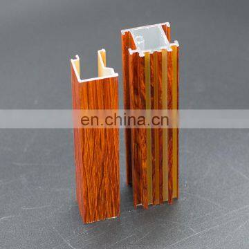 6063 T5 Aluminum Extrusion Windows And Doors Wood Grain Aluminum Profile For Malaysia photo-2