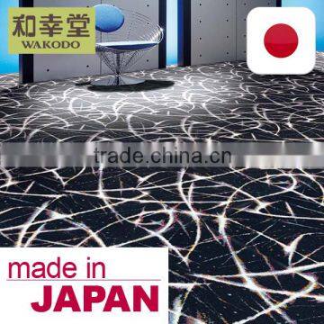 Japanese and Fire-Retardant Nylon Carpet Tile with multiple functions made in Japan