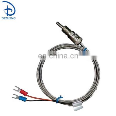 K Type Spring Bayonet Thermocouple with M8/10/12 screw