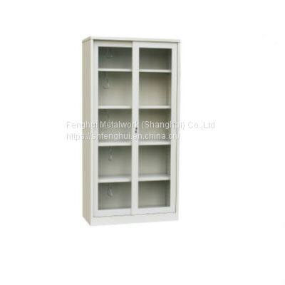 Hot sale office furniture cabinet manufacturers metal 2 door cupboard steel storage file cabinet