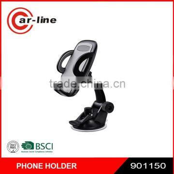 2016 High Quality 360 Rotation Universal Car Cell Phone Holder Windshield & Dash Mobile Mount With Strong Sticky Suction Cup