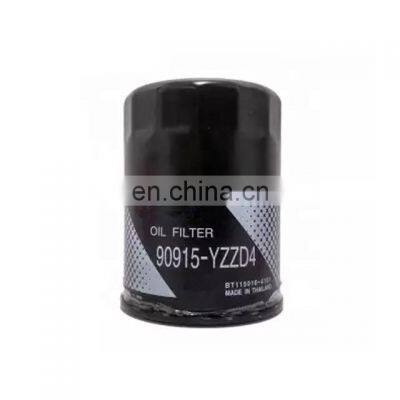 90915-YZZD4 auto oil filter for Toyota