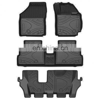 High Quality Waterproof RHD 3D TPE Car Floor Mat Use For Suzuki Ertiga 6-seats