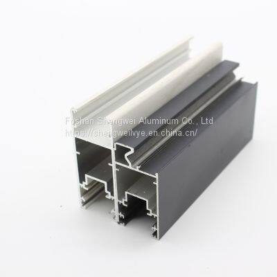 Foshan Customized Aluminum Window Extrusion Profile Frames Glass Doors Aluminium Sliding Windows Frame Profile photo-5