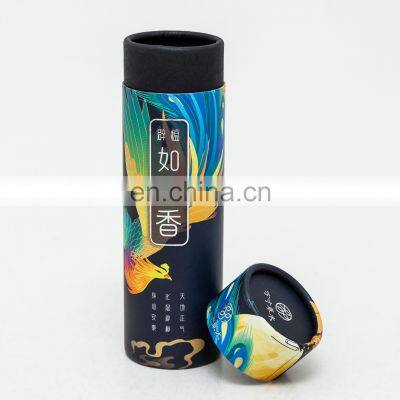 Custom fragrance incense sticks use Round paper tube box