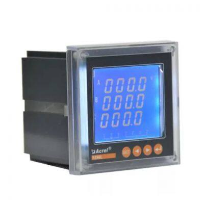 ACREL PZ96L-E4 3P4W AC Multi-function smart energy analyzer electric meter with LCD display