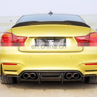 F8x M3 M4 Carbon Fiber Diffuser for BMW F80 M3 Base Sedan 4-Door F82 M4 GTS Coupe 2-Door 2015-2019 photo-3