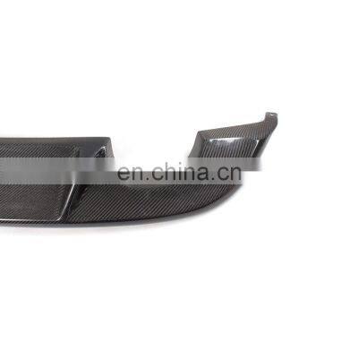 Carbon Fiber MK6 Rear Bumper Diffuser Dual Pipes For VW Golf 6 VI GTI Look photo-3