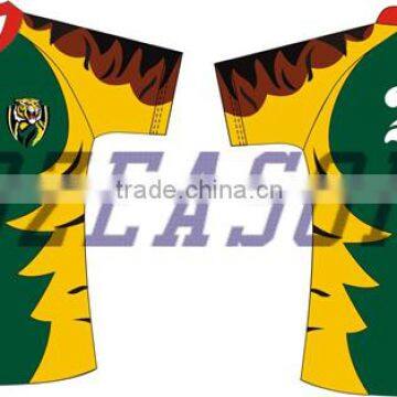 Hot Sale Custom Brand and Logo 100% Polyester Rugby Jersey Supplier From China photo-6