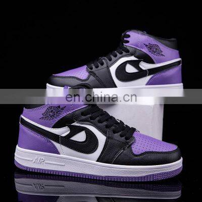 Aj1-5 New High-top Couple Tide Shoes Korean Casual Sports Shoes Fashion Youth Basketball Shoes Wholesale photo-2