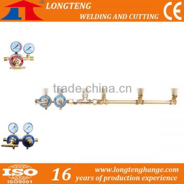 micro plasma welding Gas valve manifold, Gas Cylinder Manifold, with Cylinder