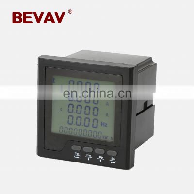 XD194E-9SY digital  multifunction three-phase energy meter with modbus electricity meter digital electric meter