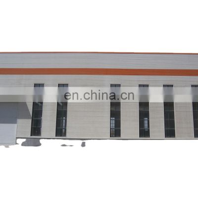 Chinese metallic fabrication portal frame steel structure plant warehouses in Uruguay