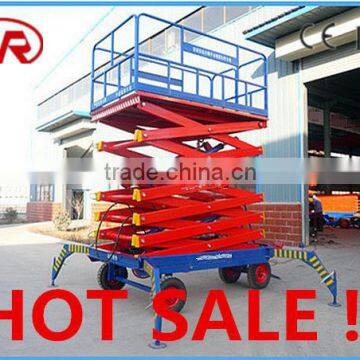 mobile hydraulic small platform scisssor lift