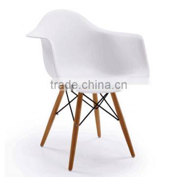 White plastic chair factory/designer plastic chair 2015