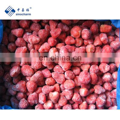 Sinocharm BRC A Approved New Crop Sweet Charlie Wholesale IQF Frozen Strawberry for Hot Selling