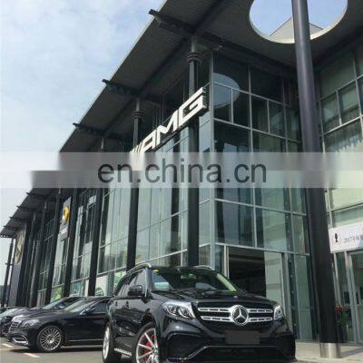 Runde Perfect Fitment For Mercedes-Benz GLS 3501/400/500 AMG Upgrade GLS63 Body Kit Front Bumper Assembly Rear Bumper Assembly